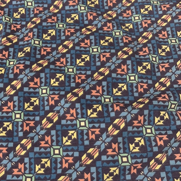 LuLaRoe New Blue Geometric Irma Medium NWT - Picture 8 of 9